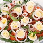 Healthy egg salad