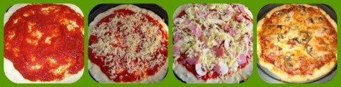 Healthy Pizza Recipes Collage